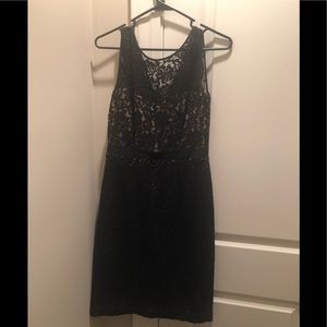 BCBG black lace dress